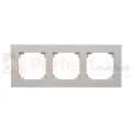 TR3/143 Ramka 3- krotna, aluminium mat, perfektmarket (0)