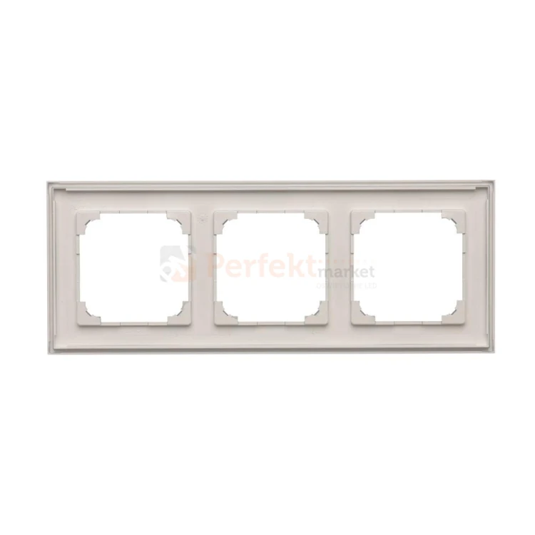 TR3/143 Ramka 3- krotna, aluminium mat, perfektmarket (2)