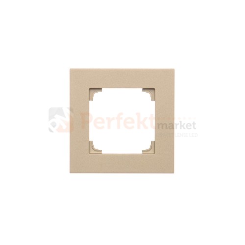 TR1/144 Ramka 1- krotna, szampański mat, perfektmarket (0)