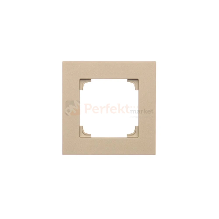 TR1/144 Ramka 1- krotna, szampański mat, perfektmarket (0)