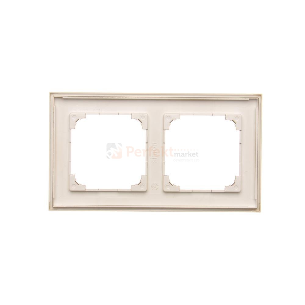TR2/144 Ramka 2- krotna, szampański mat, perfektmarket (2)