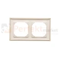 TR2/144 Ramka 2- krotna, szampański mat, perfektmarket (2)