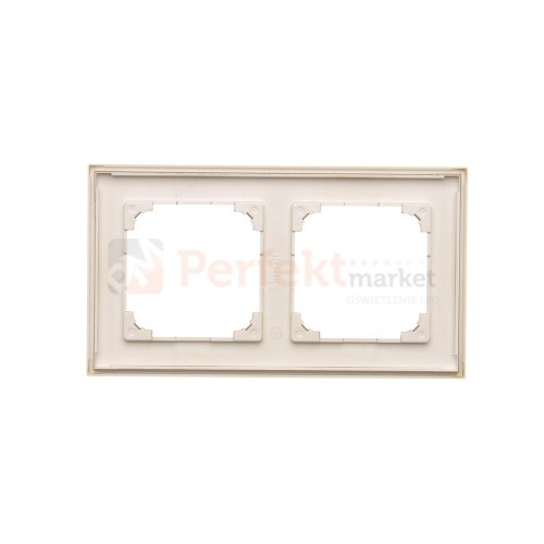 TR2/144 Ramka 2- krotna, szampański mat, perfektmarket (2)