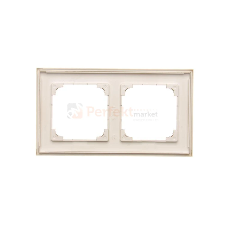 TR2/144 Ramka 2- krotna, szampański mat, perfektmarket (2)
