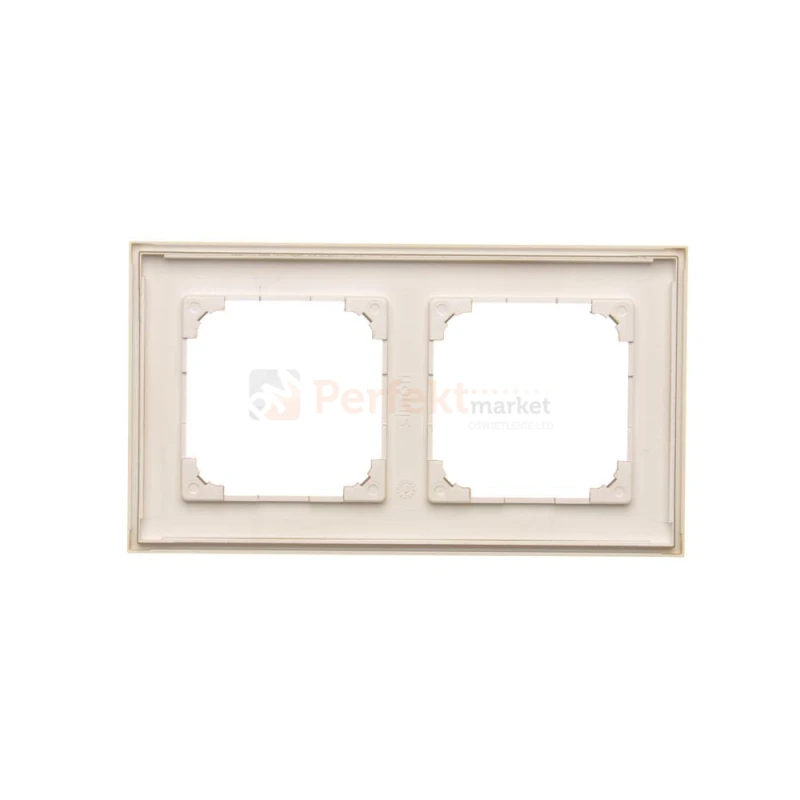TR2/144 Ramka 2- krotna, szampański mat, perfektmarket (1)