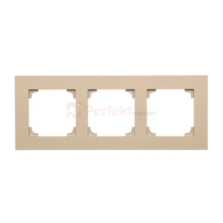 TR3/144 Ramka 3- krotna, szampański mat, perfektmarket (0)
