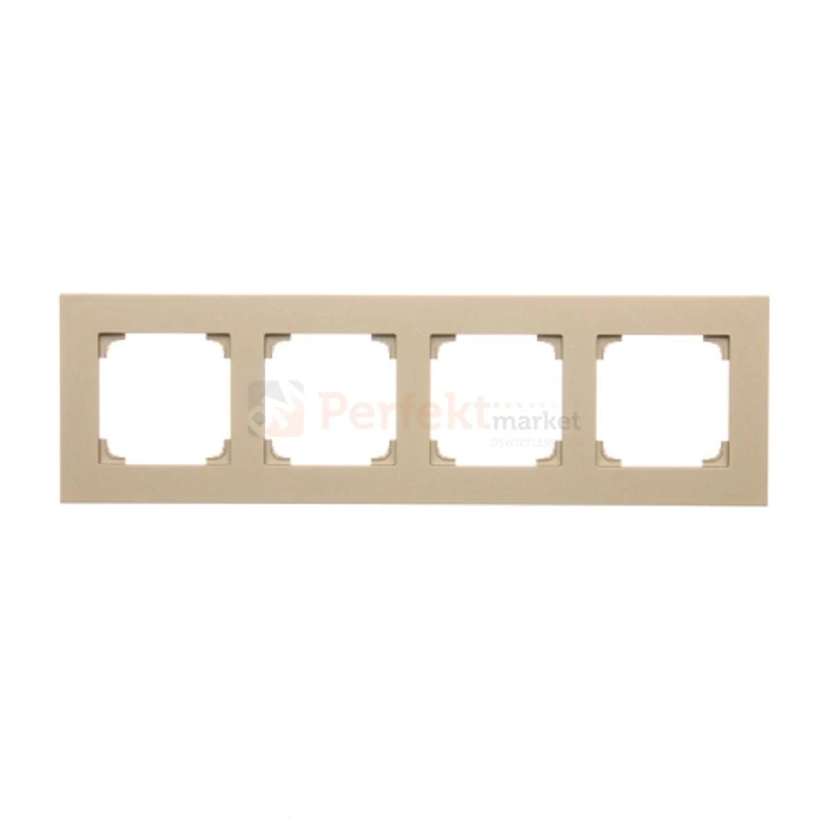 TR4/144 Ramka 4- krotna, szampański mat, perfektmarket (0)