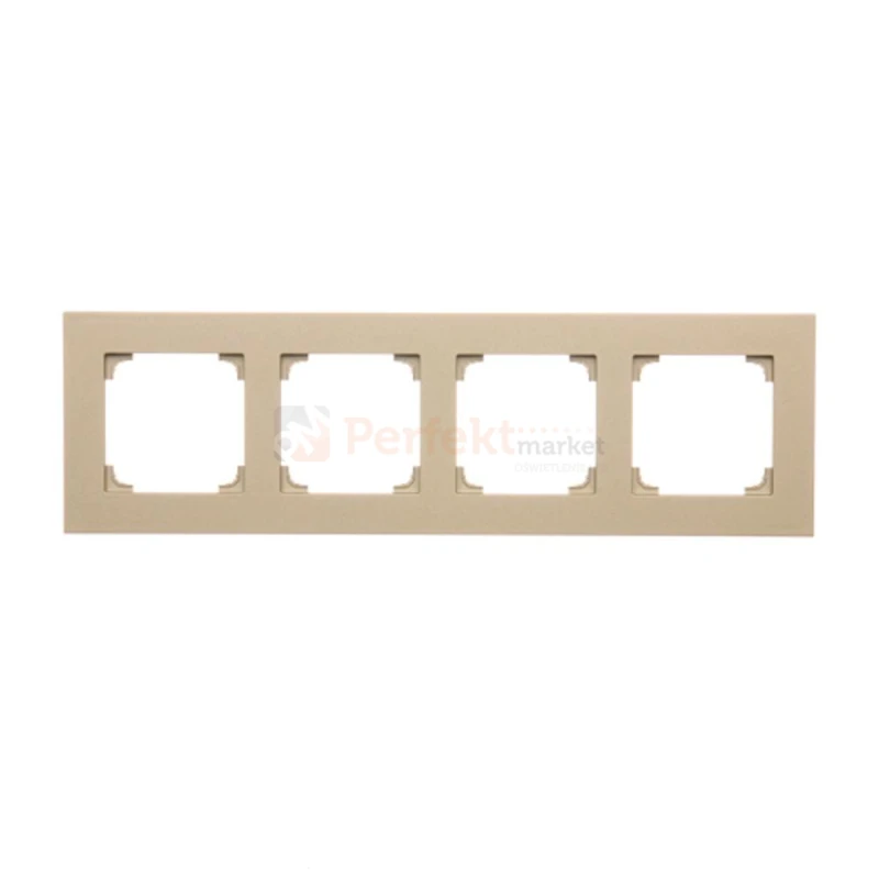 TR4/144 Ramka 4- krotna, szampański mat, perfektmarket (1)