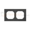 TR2/149 Ramka 2- krotna, czarny mat, perfektmarket (0)