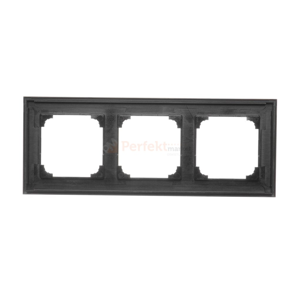 TR3/149 Ramka 3- krotna, czarny mat, perfektmarket (2)
