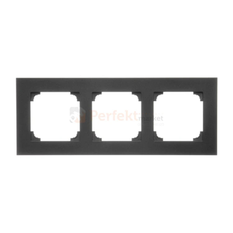 TR3/149 Ramka 3- krotna, czarny mat, perfektmarket (0)