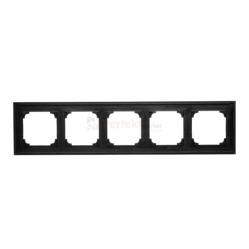 TR5/149 Ramka 5- krotna, czarny mat, perfektmarket (2)
