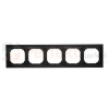 TR5/149 Ramka 5- krotna, czarny mat, perfektmarket (2)