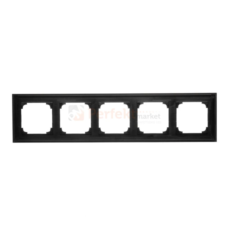 TR5/149 Ramka 5- krotna, czarny mat, perfektmarket (2)
