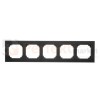 TR5/149 Ramka 5- krotna, czarny mat, perfektmarket (0)