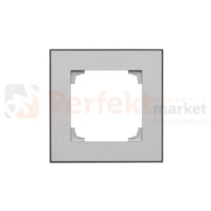 Ramka 1- krotna Simon 55 aluminium