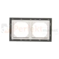TRD2.149/143 Ramka 2- krotna, aluminium, perfektmarket (2)