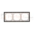 TRD3.149/143 Ramka 3- krotna, aluminium, perfektmarket (2)