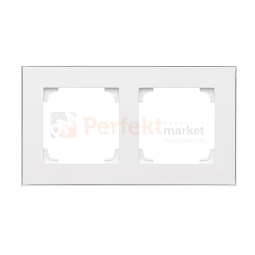 TRD2.163/111 Ramka 2- krotna, biały, perfektmarket (0)