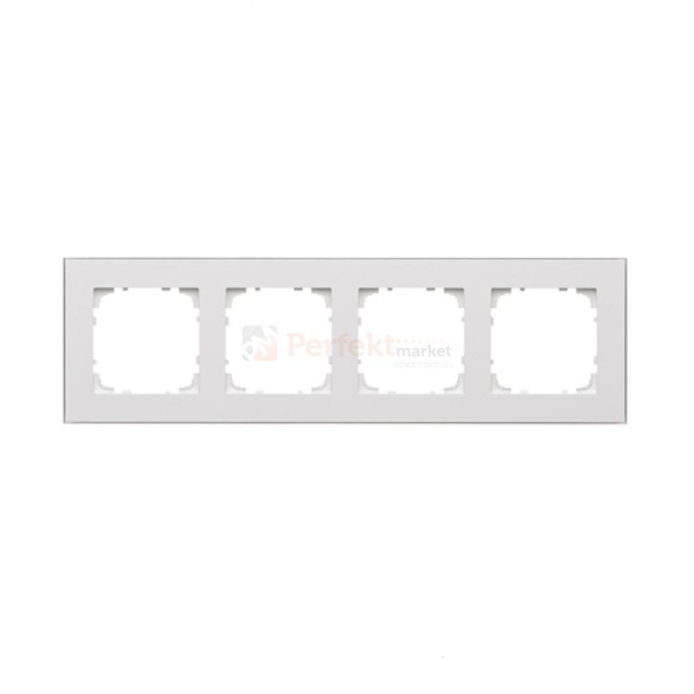 TRD4.163/111 Ramka 4- krotna, biały, perfektmarket (0)