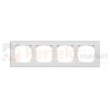 TRD4.163/111 Ramka 4- krotna, biały, perfektmarket (0)