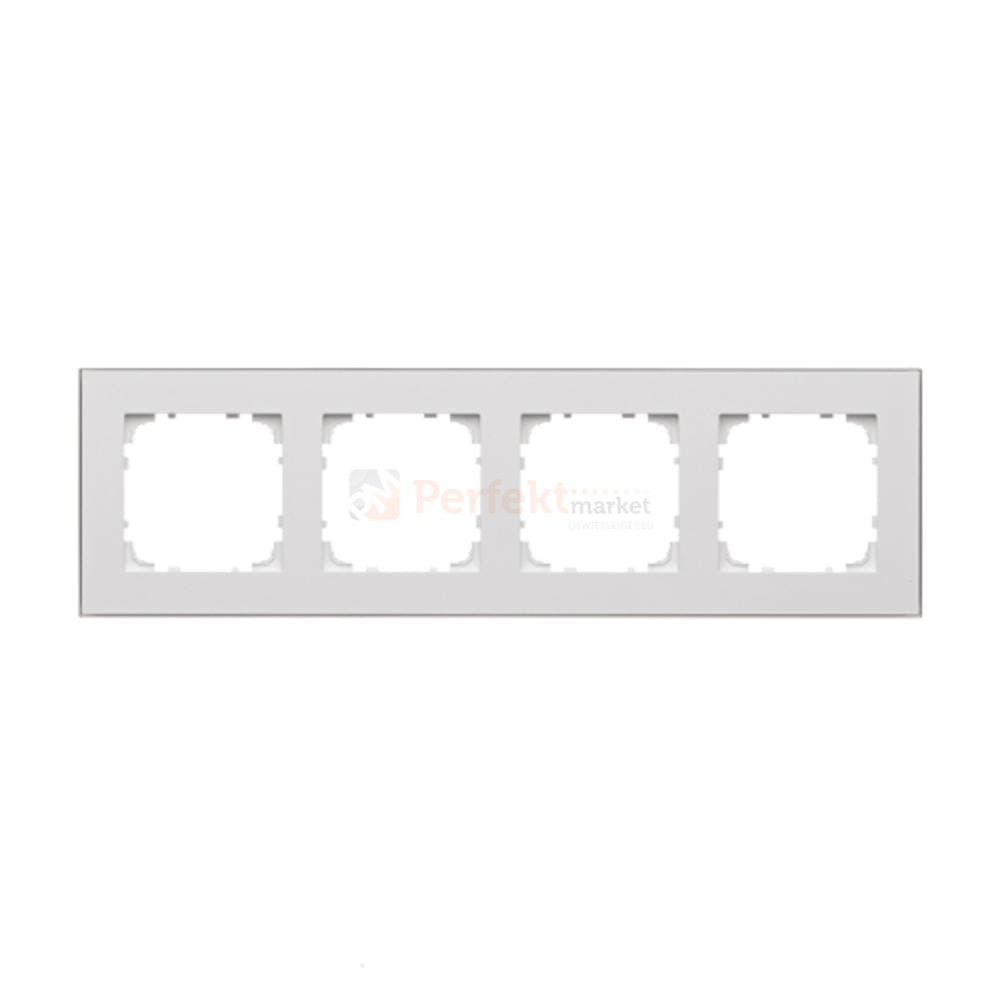 TRD4.166/111 Ramka 4- krotna, biały, perfektmarket (0)