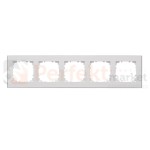 TRD5.163/111 Ramka 5- krotna, biały, perfektmarket (0)