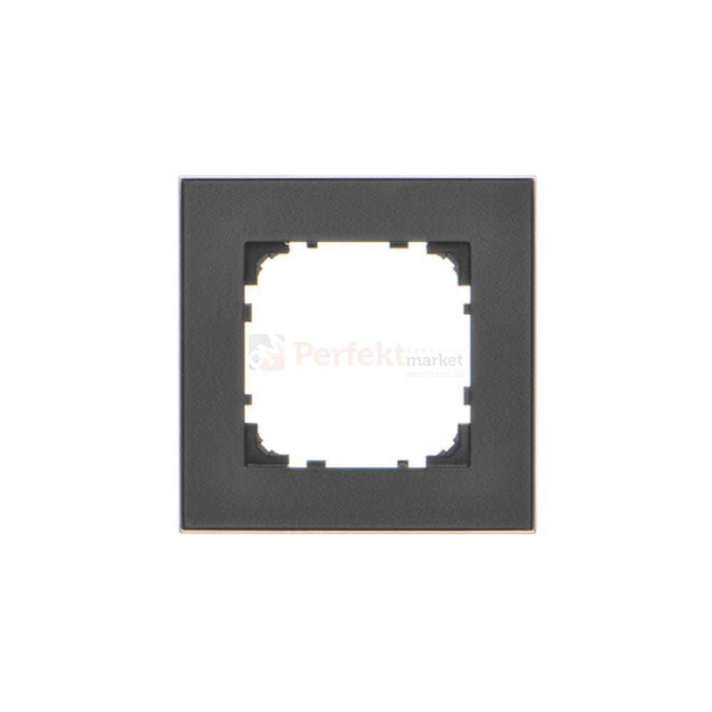TRD1.163/149 Ramka 1- krotna, czarny, perfektmarket (0)