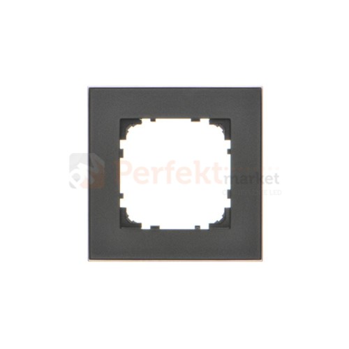 TRD1.163/149 Ramka 1- krotna, czarny, perfektmarket (0)
