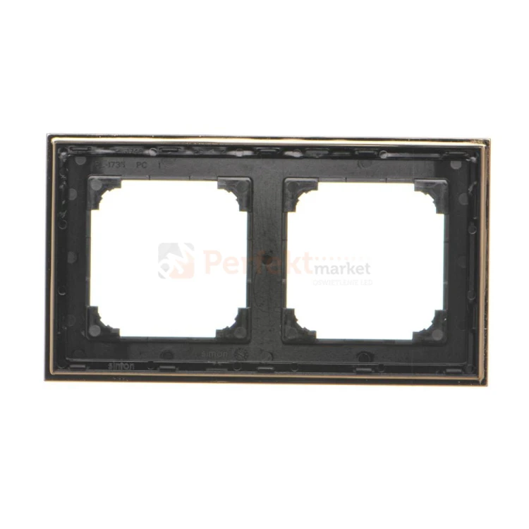 TRD2.166/149 Ramka 2- krotna, czarny, perfektmarket (2)