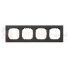 TRD4.163/149 Ramka 4- krotna, czarny, perfektmarket (0)