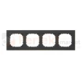 TRD4.163/149 Ramka 4- krotna, czarny, perfektmarket (0)
