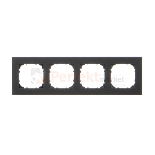 TRD4.163/149 Ramka 4- krotna, czarny, perfektmarket (0)