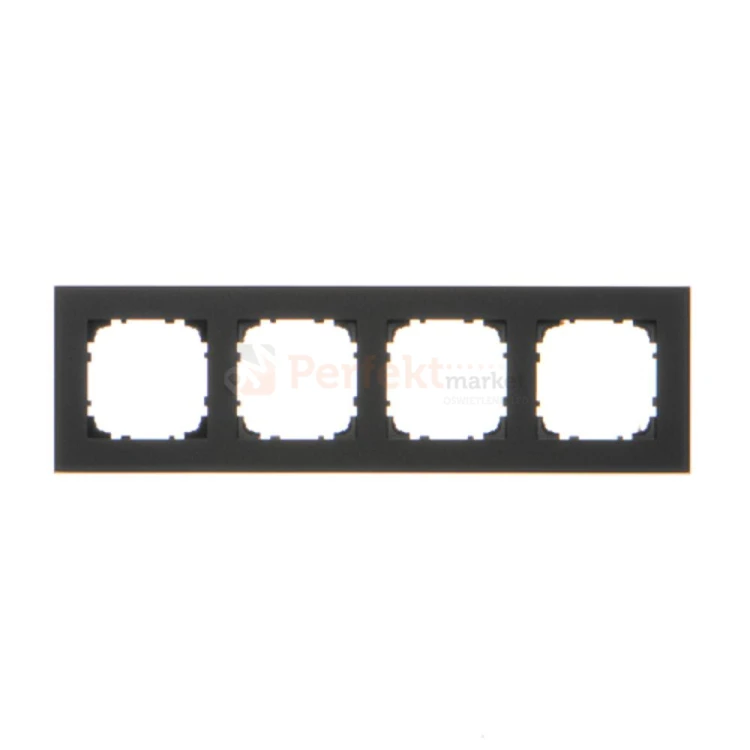 TRD4.166/149 Ramka 4- krotna, czarny, perfektmarket (0)