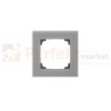 TRN1/176 Ramka 1-krotna szklana, szkło mrożone szare, perfektmarket (0)