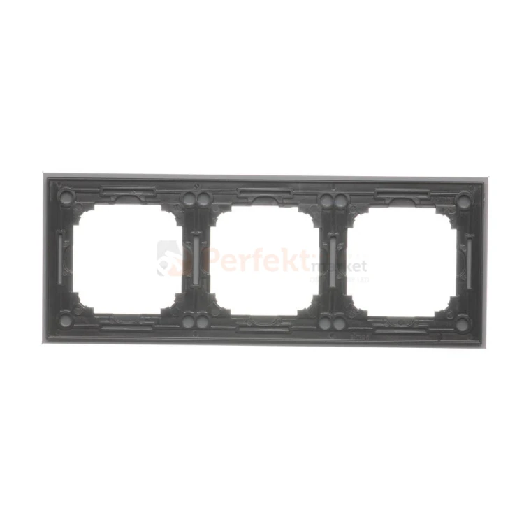 TRN3/176 Ramka 3- krotna szklana, szkło mrożone szare, perfektmarket (2)