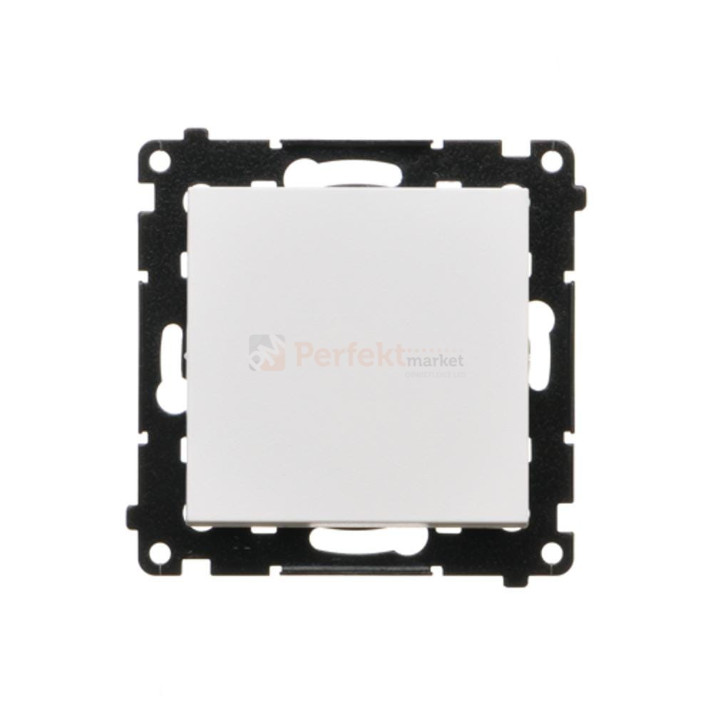 TW1.01/111 Łącznik jednobiegunowy, biały mat, perfektmarket (0)