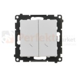 TW6/2.01/114 Łącznik schodowy podwójny, jasnoszary mat, perfektmarket (0)