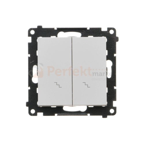 TW6/2.01/114 Łącznik schodowy podwójny, jasnoszary mat, perfektmarket (0)