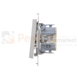 Łącznik krzyżowy Simon 55 aluminium mat