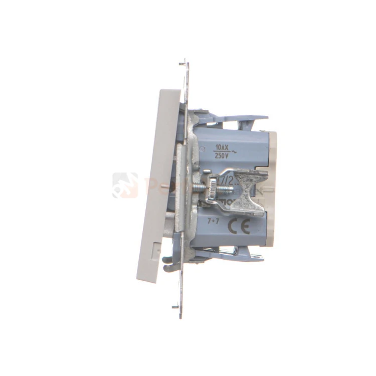 TW7/2.01/114 Łącznik krzyżowy podwójny, jasnoszary mat, perfektmarket (1)