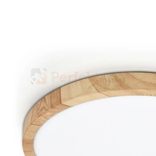 Lampa sufitowa plafon LED Alata drewno CCT IP44 30cm Italux perfektmarket (1).webp