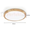 Lampa sufitowa plafon LED Alata drewno CCT IP44 30cm Italux perfektmarket (2).webp