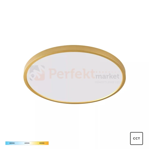Lampa sufitowa plafon złoty LED CAMI 52W 60cm CCT Zuma Line perfektmarket (2).webp