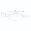 Lampa sufitowa plafon złoty LED CAMI 52W 60cm CCT Zuma Line perfektmarket.webp
