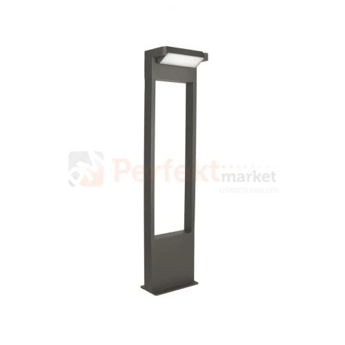 Lampa ogrodowa LED stojąca słupek nowoczesny ROTA RT-580 4000K szara perfektmarket.webp