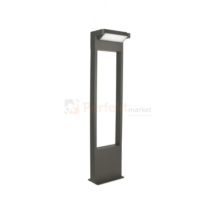 Lampa ogrodowa LED stojąca słupek nowoczesny ROTA RT-580 4000K szara perfektmarket.webp