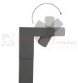 Lampa ogrodowa LED stojąca słupek nowoczesny ROTA RT-780 4000K szara  perfektmarket (2).webp