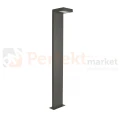 Lampa ogrodowa stojąca słupek 78cm Karo LED 10W 720lm 4000K szara IP54 KR-780 perfektmarket.webp