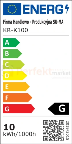 Kinkiet ścienny zewnętrzny Karo LED 10W 720lm 4000K antracyt IP54 KR-K100 EL perfektmarket.webp